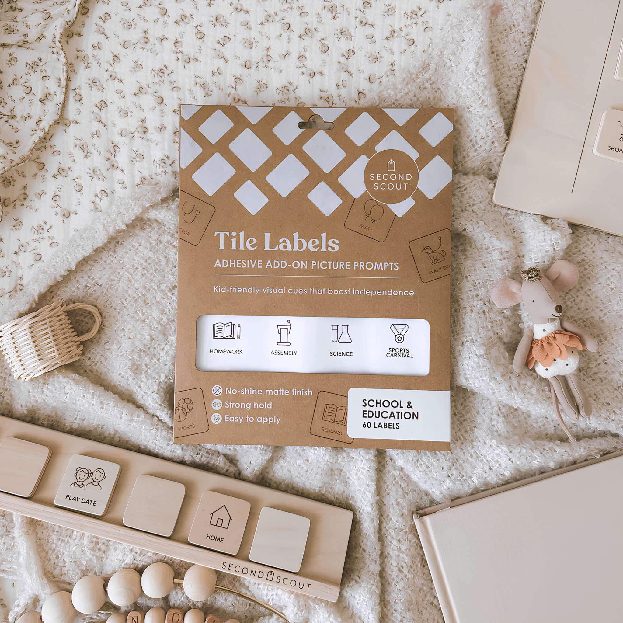 Second Scout Tile Labels - School & Education Pack — The OT Store