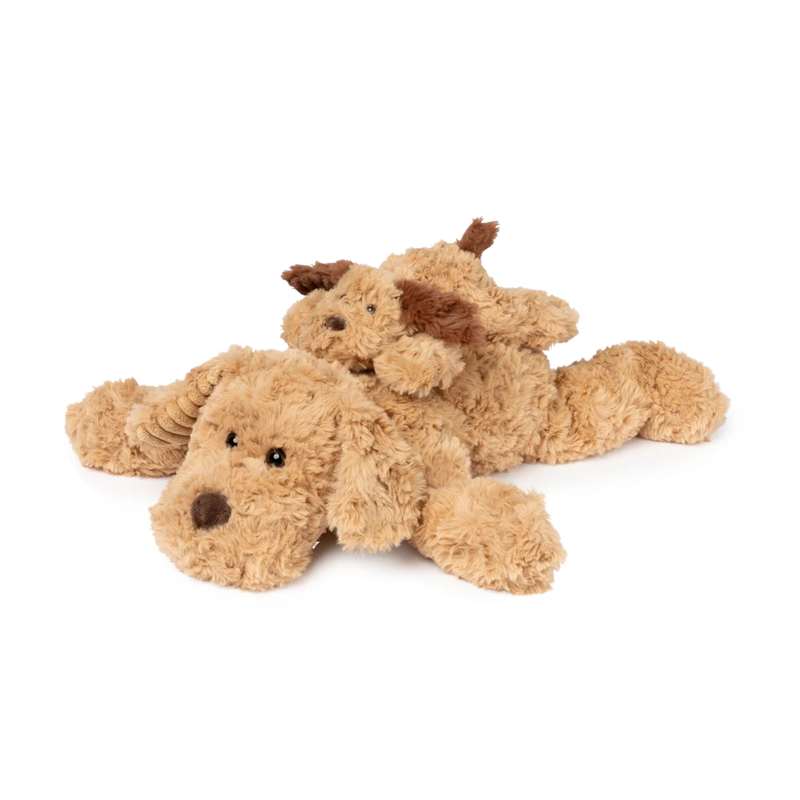 Mini and Me Weighted Plush Dog - Puppy Peace