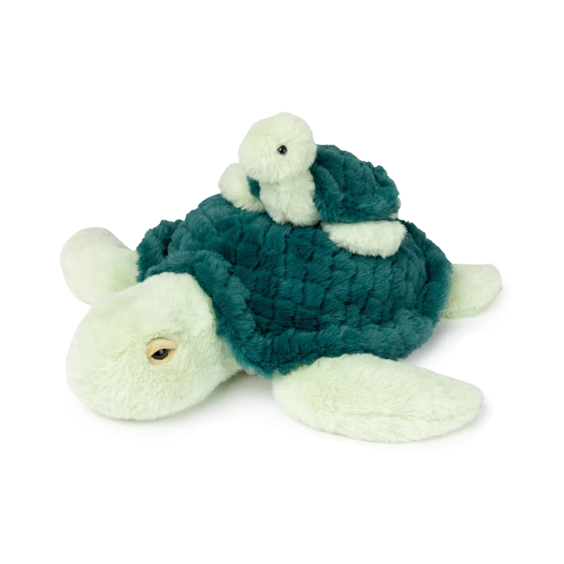 Mini and Me Weighted Plush Turtle - Turtle Tranquility