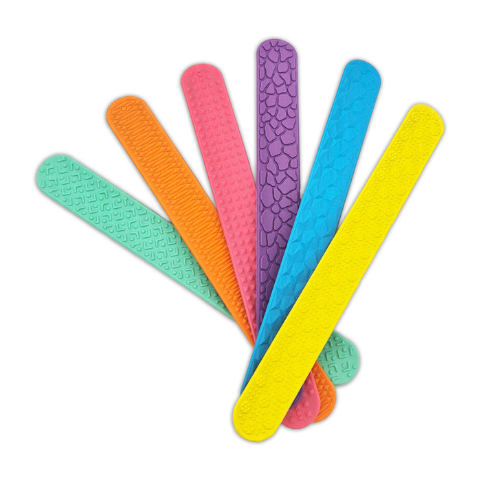 Silicone Sensory Fidget Bands (6 pack)