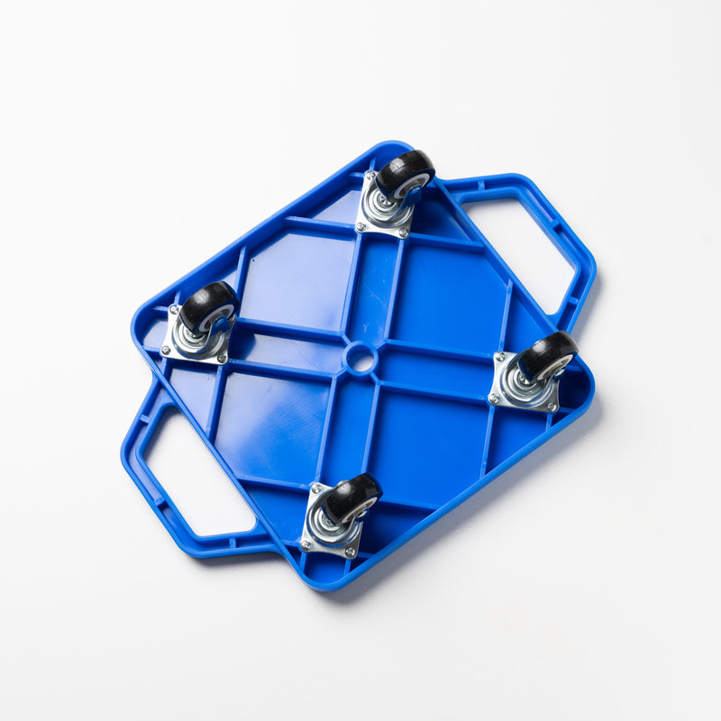 Small Sturdy Moulded Plastic Scooter Board (Small / Blue)