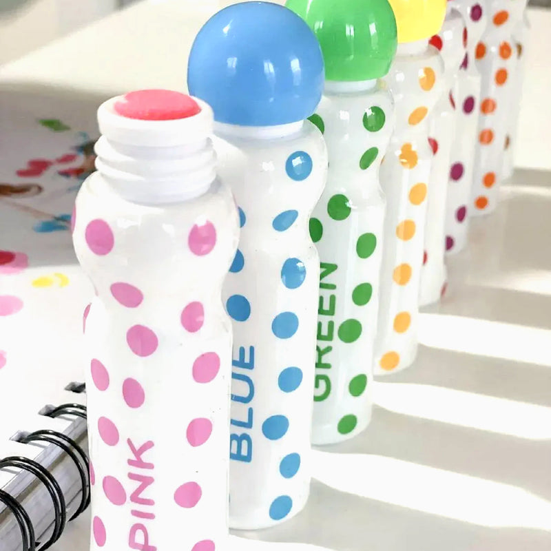 Castle & Kite Spot and Dot Marker Pack Easy Grip and Mess Free