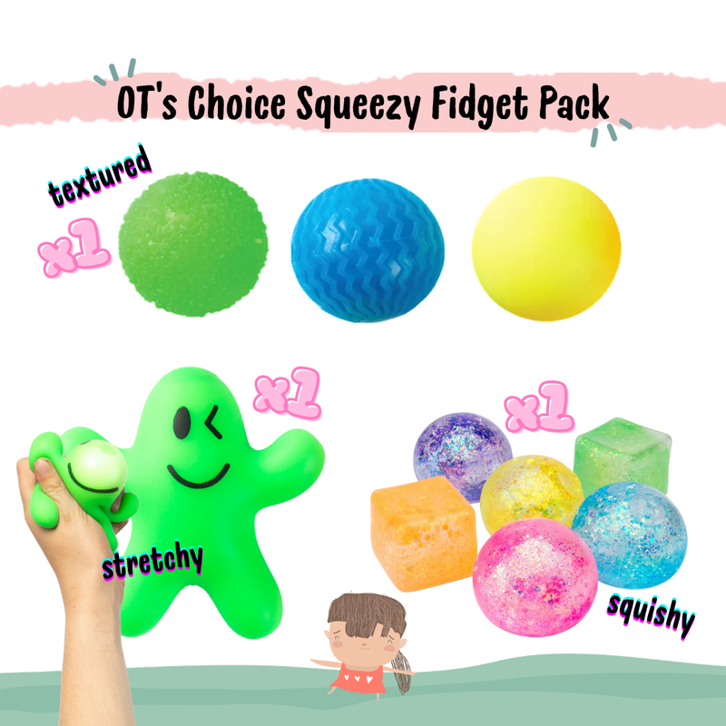 SQUEEZY OT's Choice Squeezy Fidget Pack