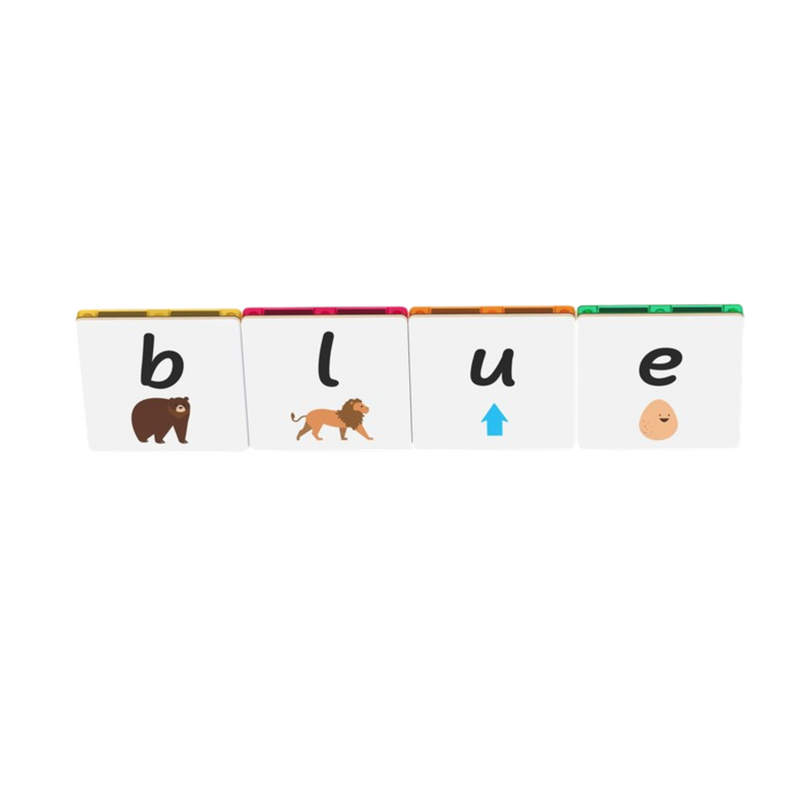TileTek Magnetic Tile Toppers Alphabet Packs 40 Pieces
