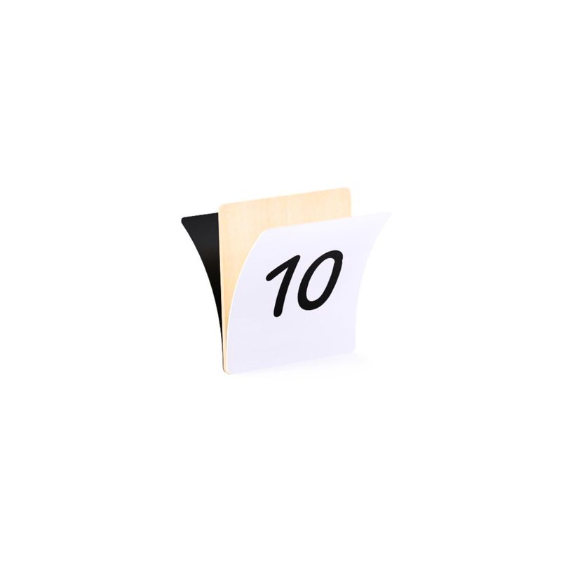 TileTek Magnetic Tile Toppers Numbers Pack 40 Pieces
