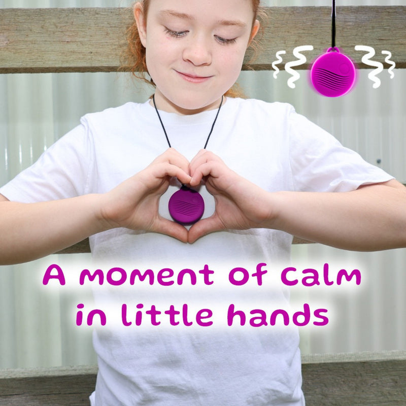 Vibrant Hummingbird Sensory Vibration Pendant