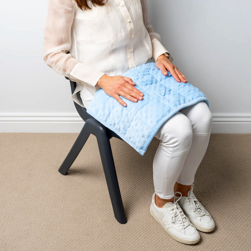 Weighted Lap Pad Snuggly Tactile Soft Blanket for Kids