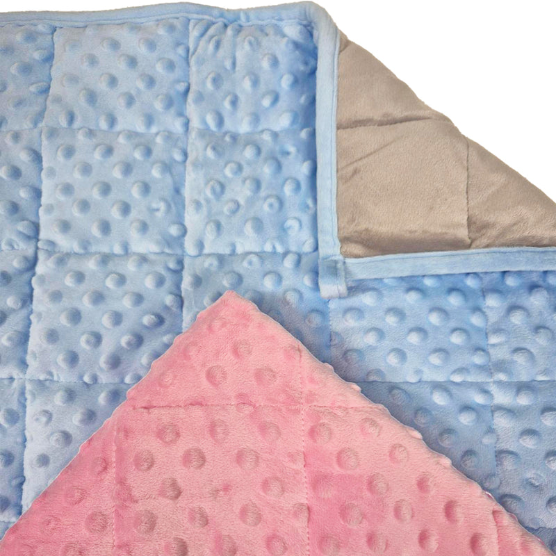 Weighted Lap Pad Snuggly Tactile Soft Blanket for Kids