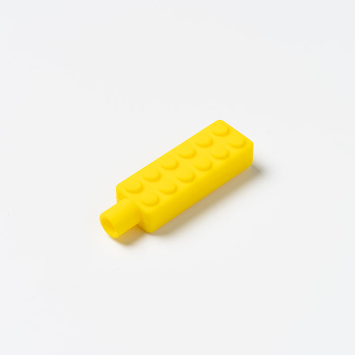 Building Block Pencil Topper Sensory Chew