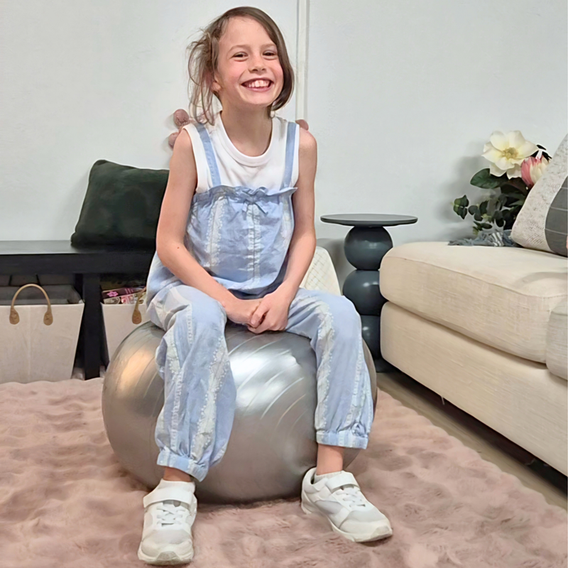 Kids Balance Exercise Yoga Ball 55cm with Pump