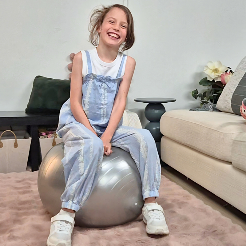 Kids Balance Exercise Yoga Ball 55cm with Pump