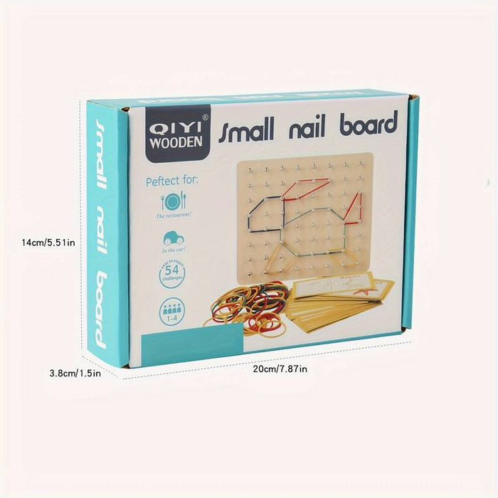 Wooden Geometric Nail Board