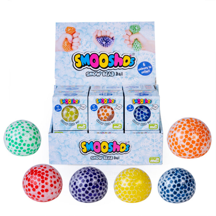 Smoosho's Snow Bead Ball with Gel Beads