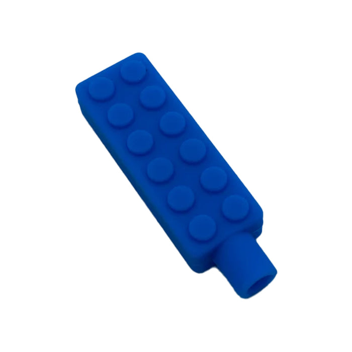 Building Block Pencil Topper Sensory Chew