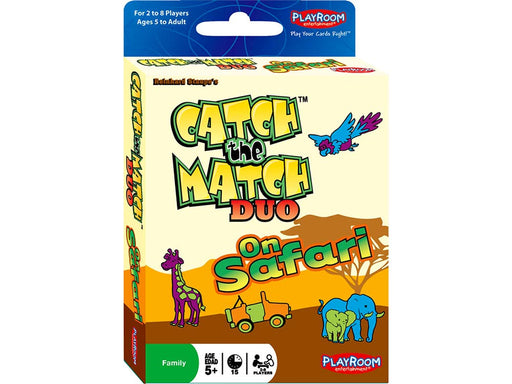 Catch The Match Duo Card Game Safari Edition