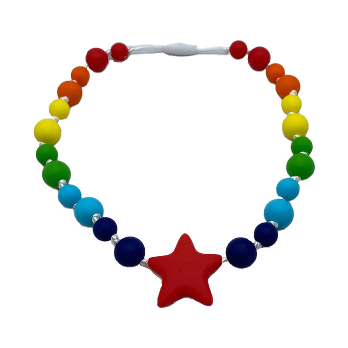 Munchables Strawberry Chew Necklace for Children, Adults and Teens -  Sensory Chewable Jewelry : Amazon.in: Jewellery