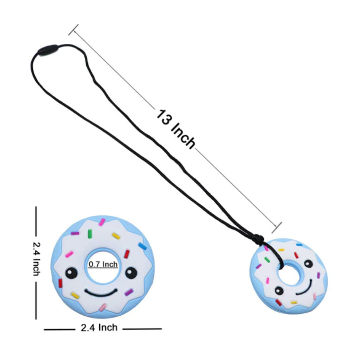 Donut Pendant Oral Motor Sensory Chew Necklace