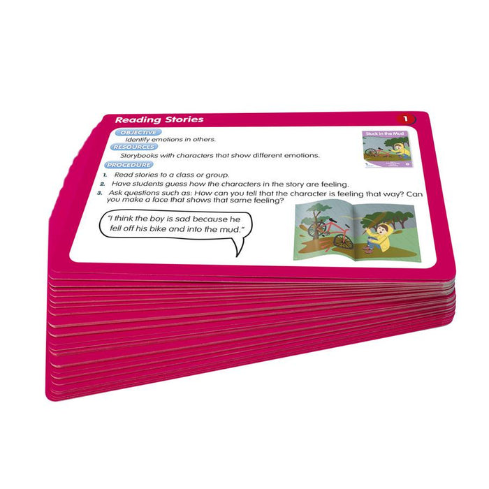 Junior Learning 50 Emotions Activity Flash Cards
