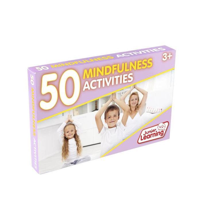 Junior Learning 50 Mindfulness Activities Flashcards for Kids Box