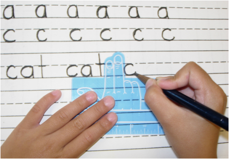 Two Finger Spacer Handwriting Tool for Pre-School to Grade 2