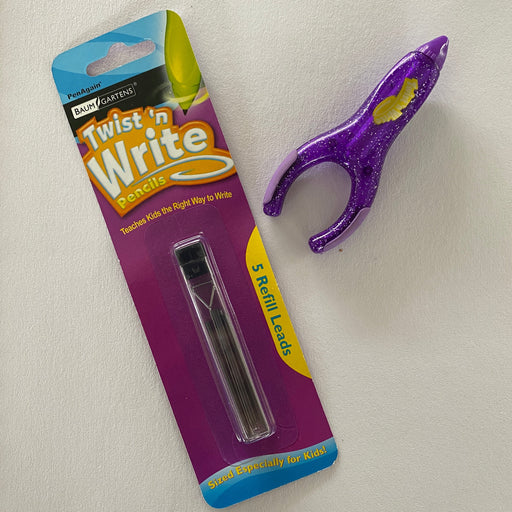 PenAgain Y-shaped Twist 'N Write Pencils Purple