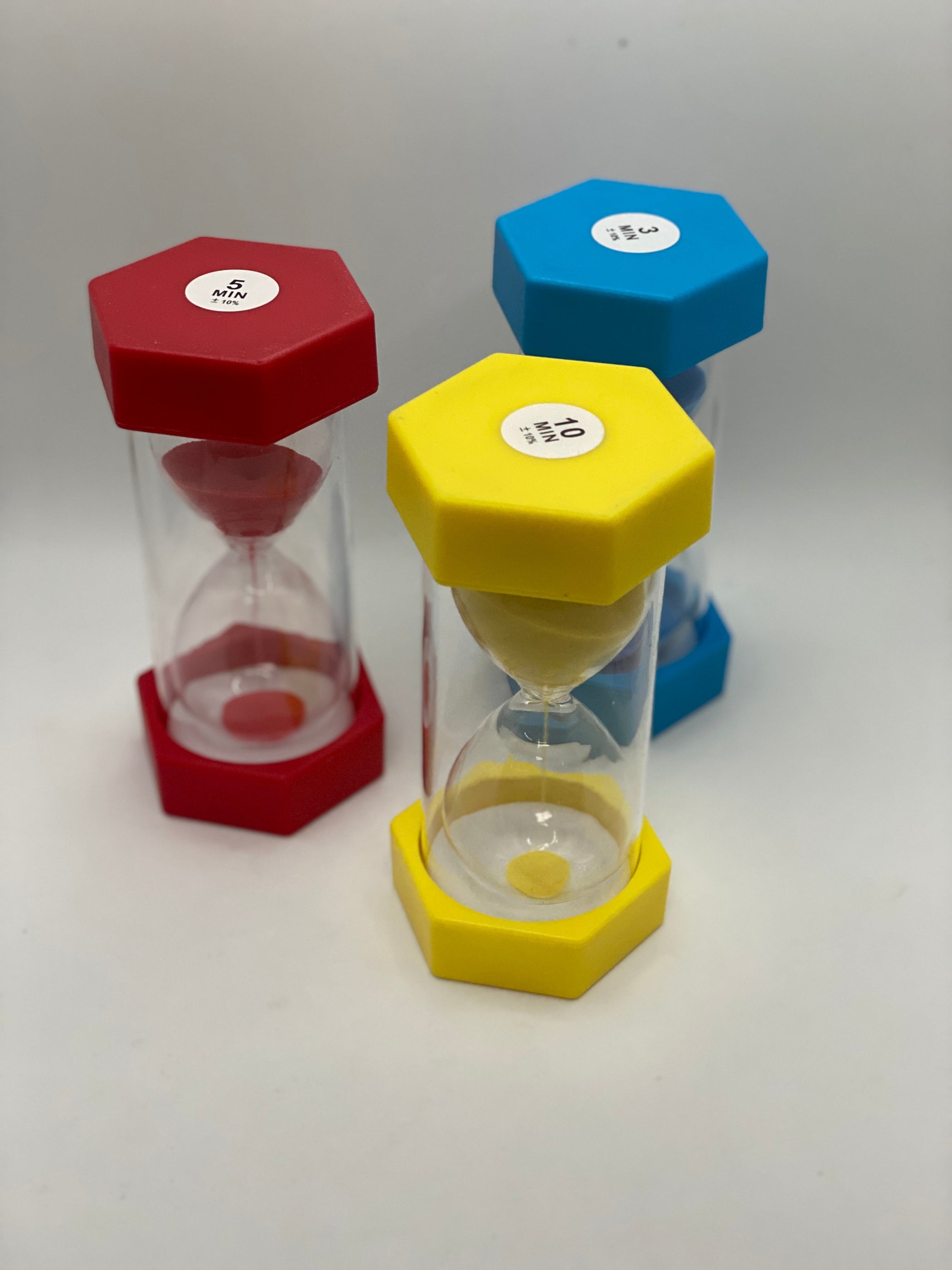 Sand Activity Timer Hourglass Clock for Kids (3 Pack) — The OT Store