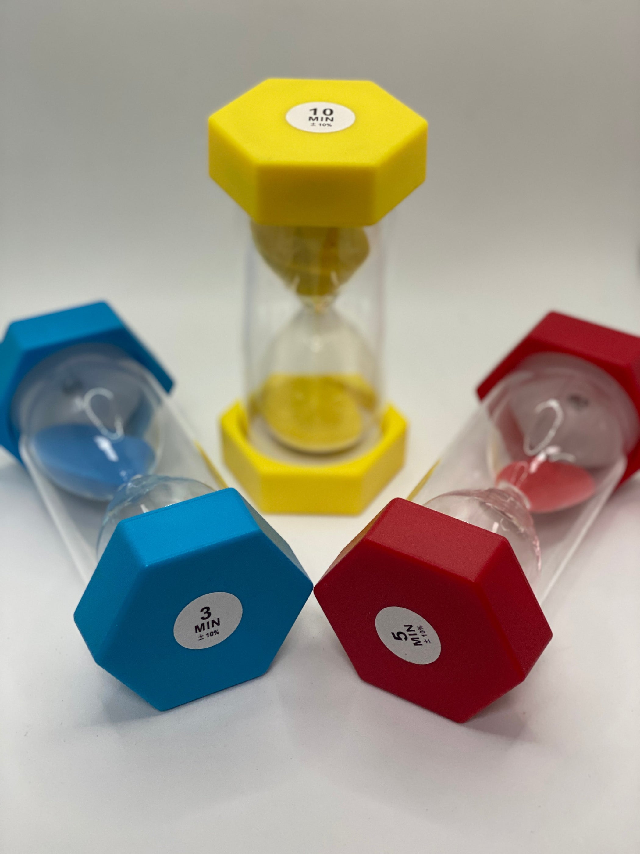 Sand Activity Timer Hourglass Clock for Kids (3 Pack) — The OT Store