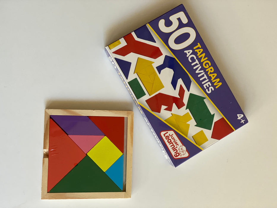 Junior Learning Tangram Activity Puzzle Bundle