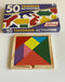 Junior Learning Tangram Activity Puzzle Bundle