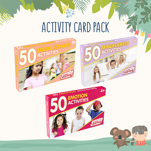 Junior Learning Activity Card Pack (Emotions, Social Skills and Mindfullness)