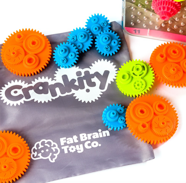 Fat Brain Toys Crankity Gears Problem Solving Puzzle