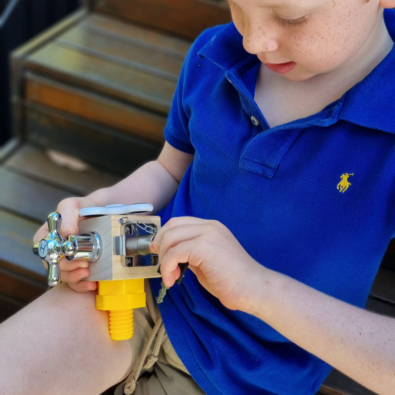 Busy Block Fidget Tool