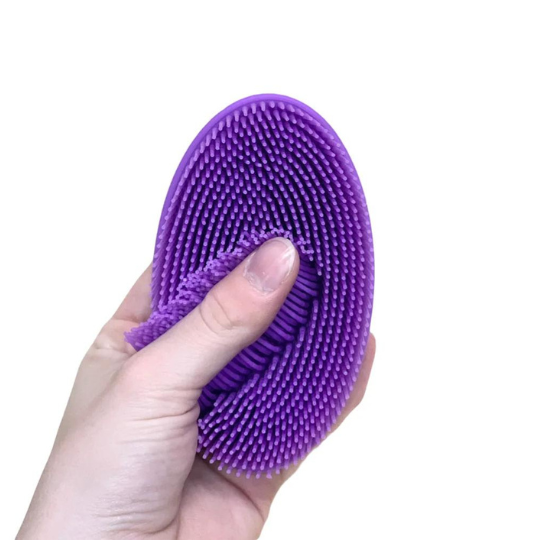 Tactile Sensory Brush for Calming Kids (Purple)